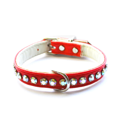 Vegan Ashley Collar in Red