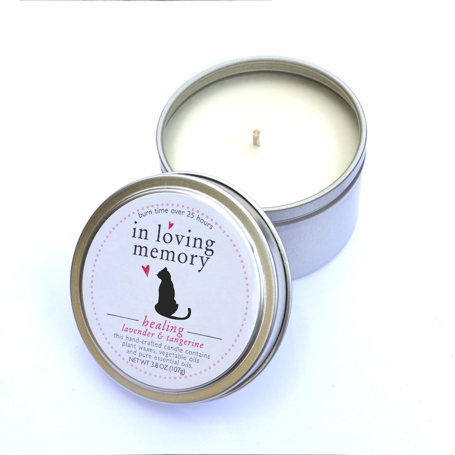 Pet Memorial Candle Gift Set