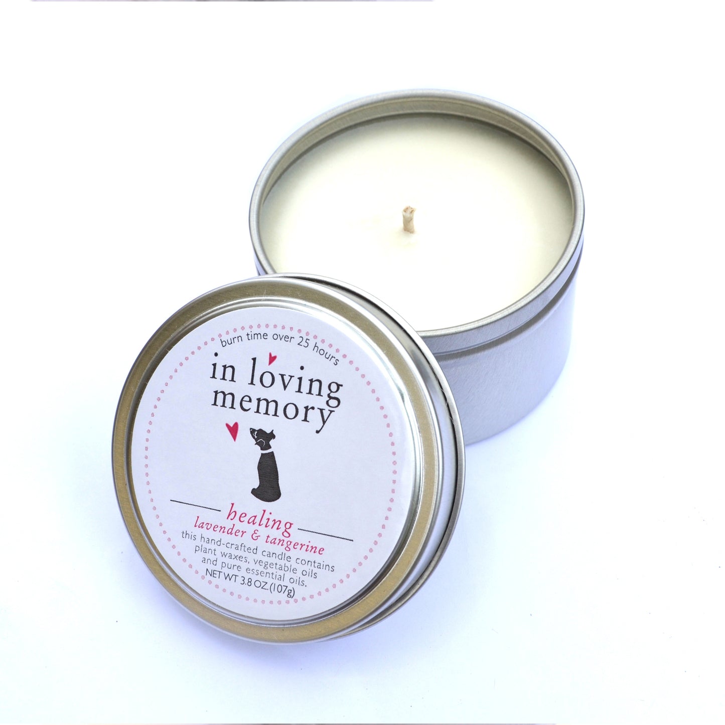 Pet Memorial Candle Gift Set