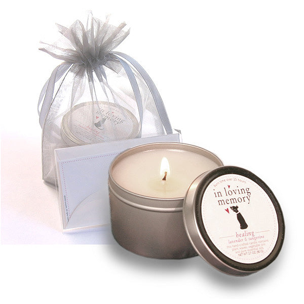 Pet Memorial Candle Gift Set