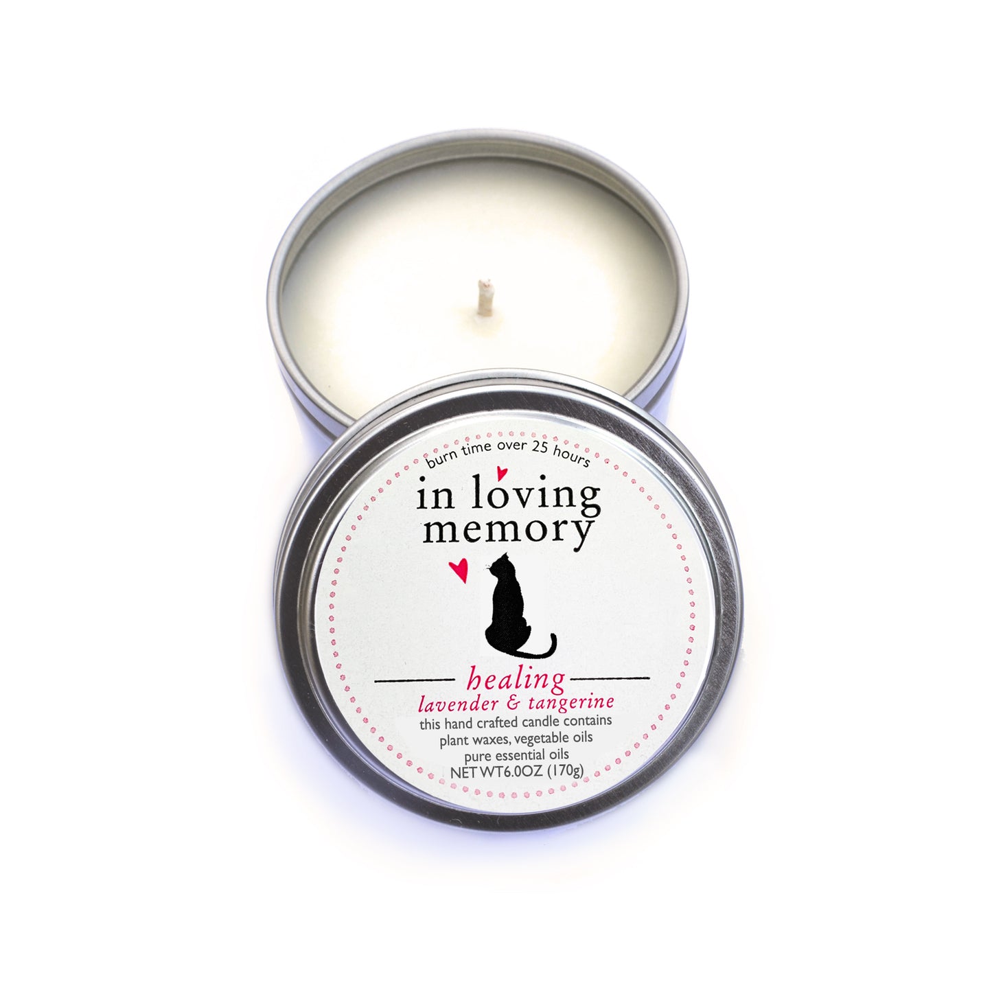 In Loving Memory Pet lovers Memorial Candle