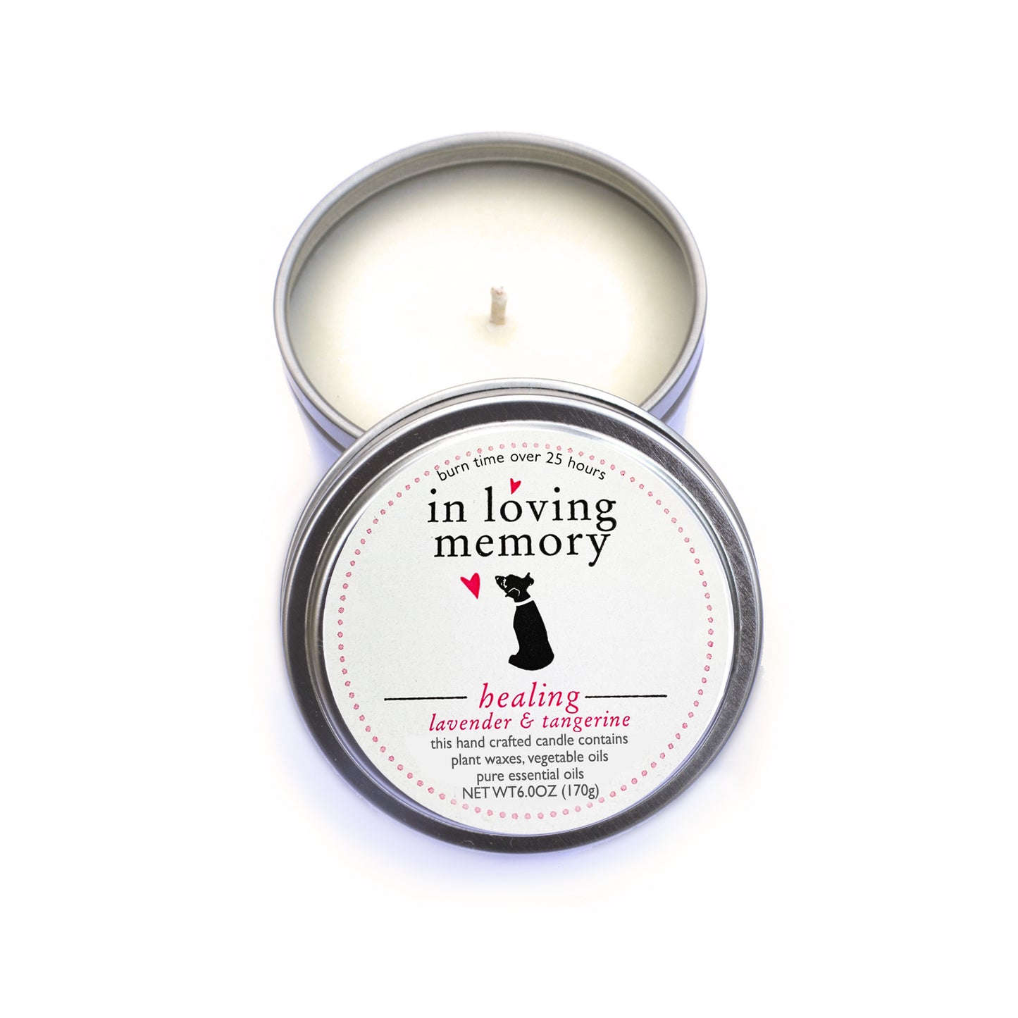 In Loving Memory Pet lovers Memorial Candle